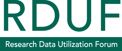 RDUF （Research Data Utilization Forum）